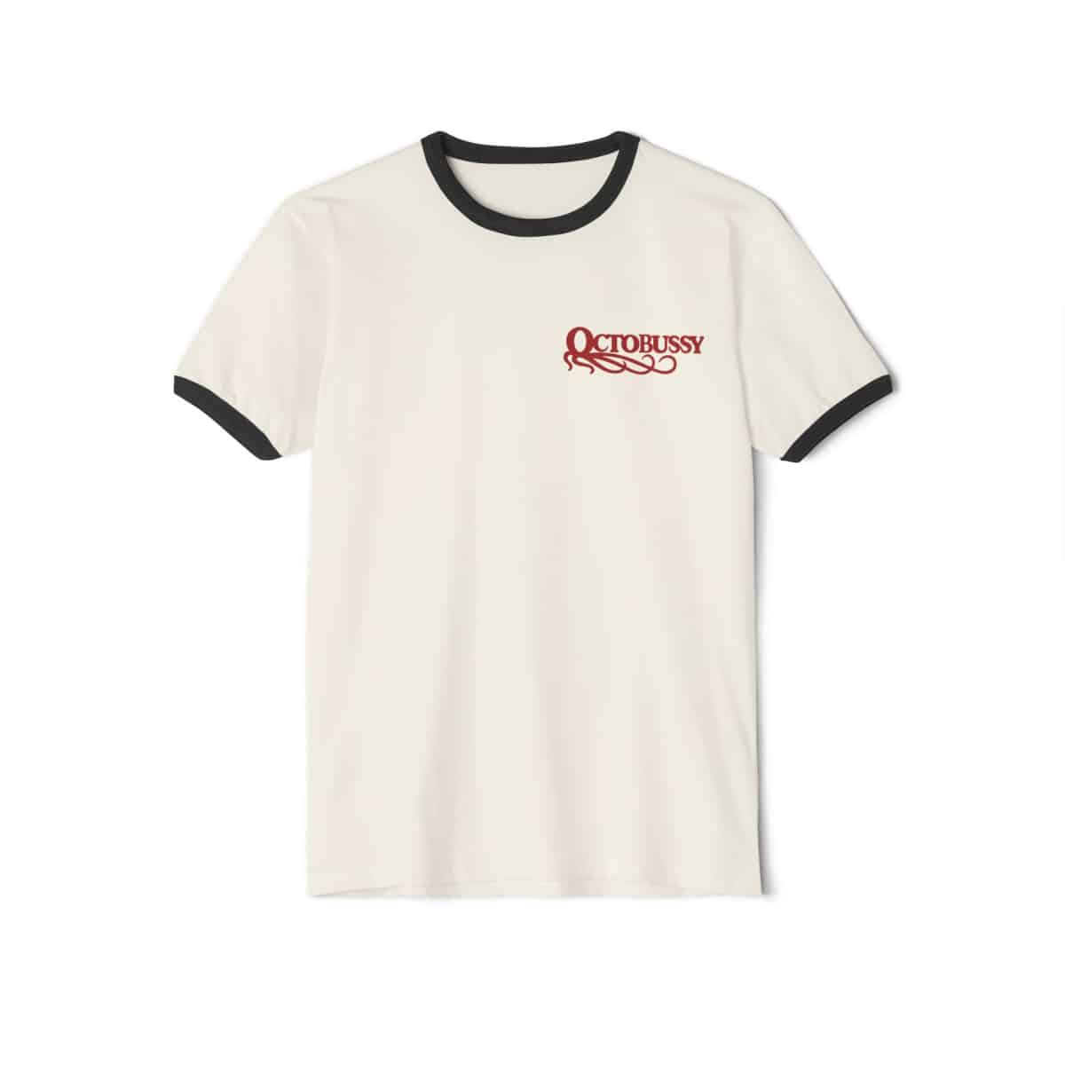 "Octobussy" Unisex Cotton Ringer T-Shirt