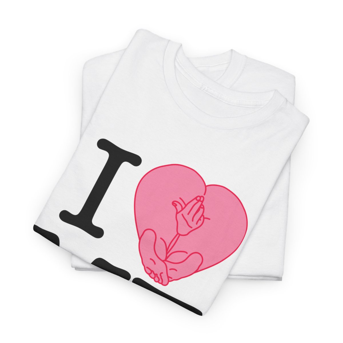 "I <3 ME" Unisex Heavy Cotton Tee - Image 5