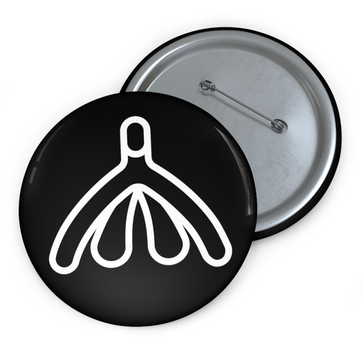 "Internal Clitoris Logo" Pin Button - Image 5