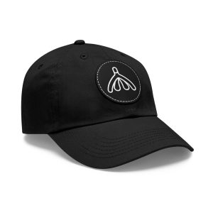 "Internal Clitoris Logo" Dad Hat with Leather Patch
