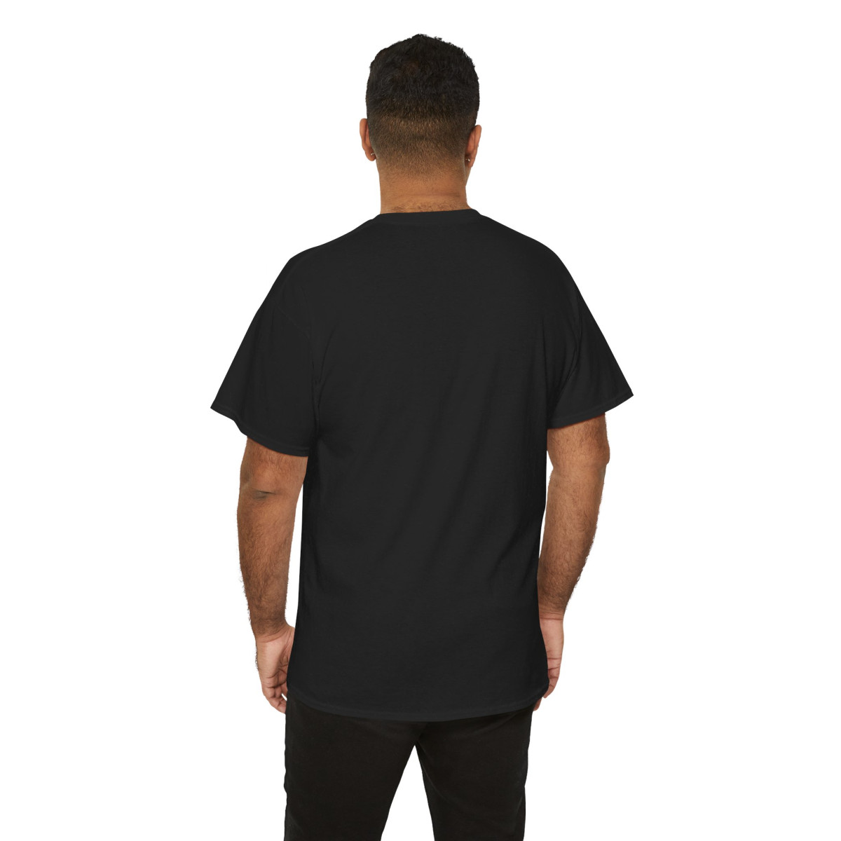 "Poly" Unisex Heavy Cotton Tee - Image 4