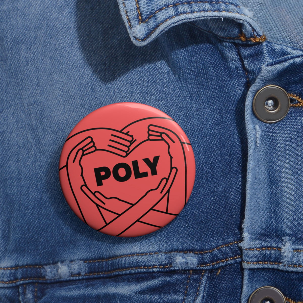 "Poly" Pin Buttons - Image 3