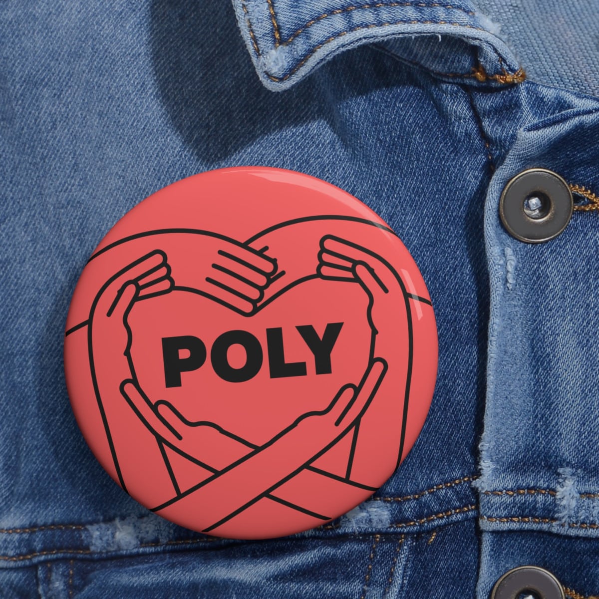 "Poly" Pin Buttons - Image 5