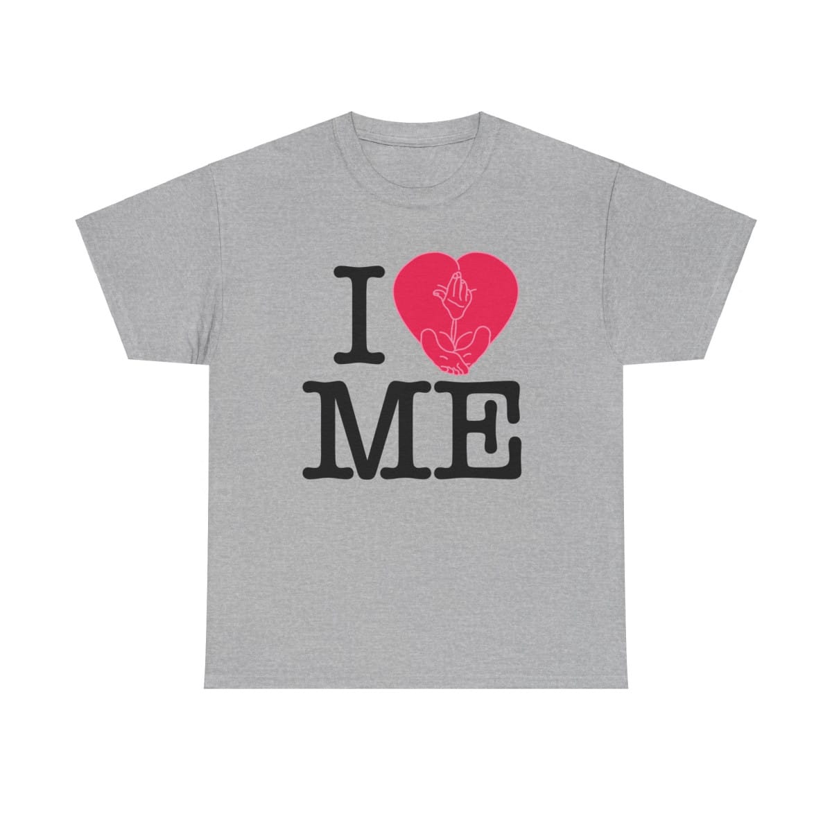"I <3 ME" Unisex Heavy Cotton Tee - Image 4