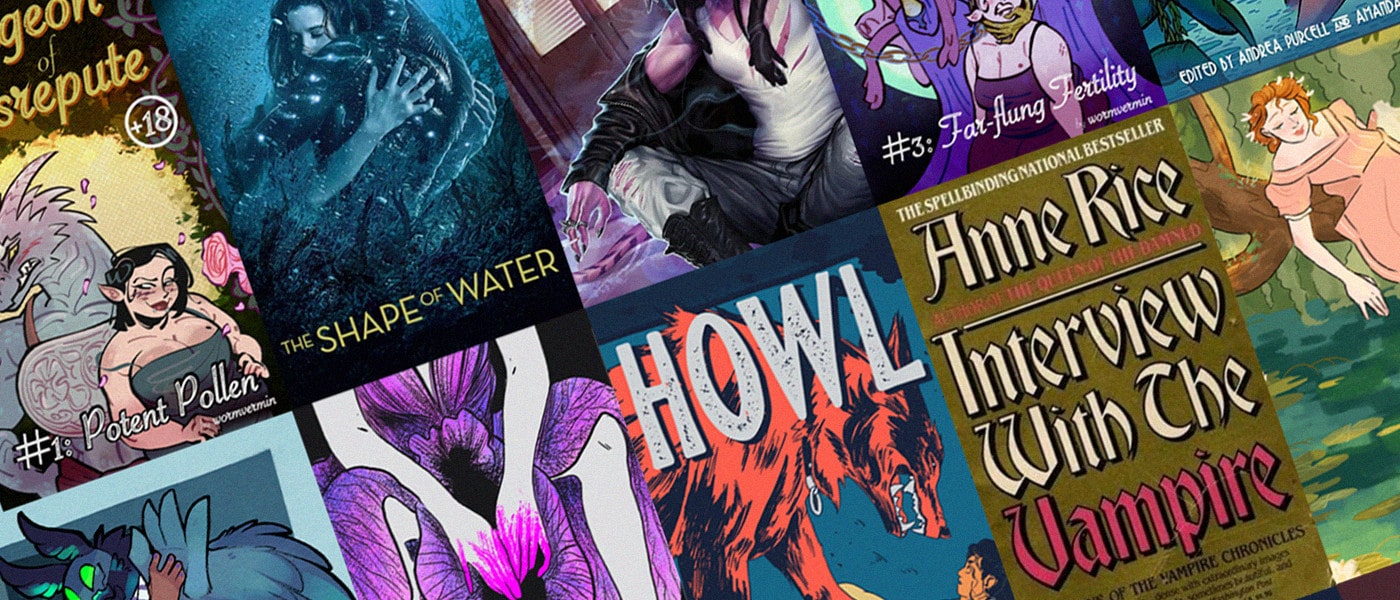 best monster fucker media books comics and movies