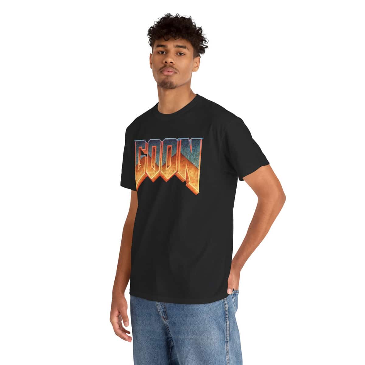 Doom Goon - Unisex Heavy Cotton Tee - Image 3