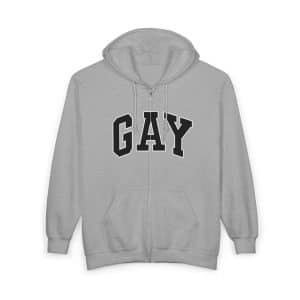 GAY GAP - Unisex Full Zip Hoodie