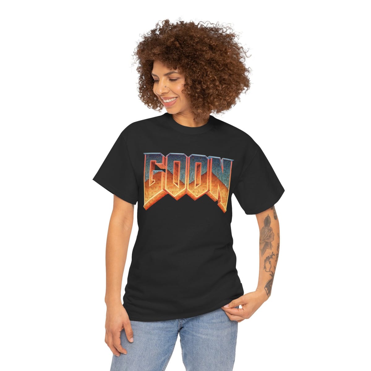 Doom Goon - Unisex Heavy Cotton Tee - Image 4
