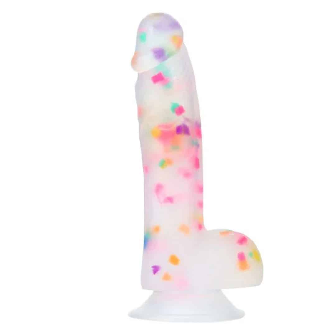 Best Realistic Rainbow Confetti Dildo: Addiction review