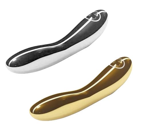 Best metal dildo: Lelo Luxe gold and silver dildos